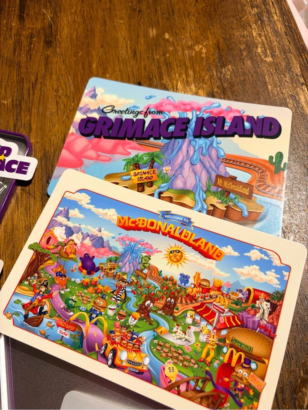 McDonald's Grimace Purple Collectible Tin